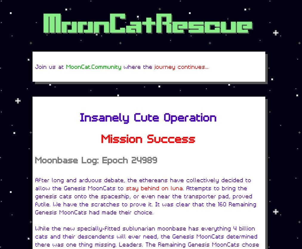 Mooncat partnership